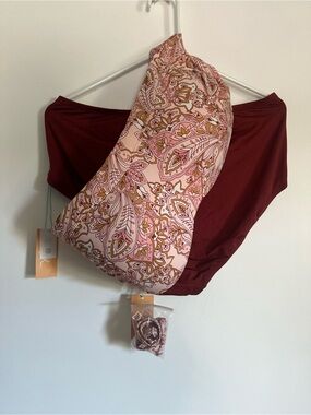 Kona Sol Pink Paisley Bikini